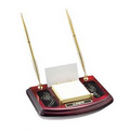 Rosewood & Gold Ashcroft Desk Organizer